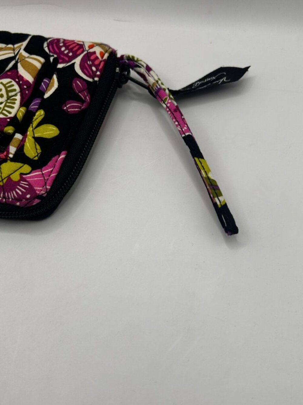 Vera Bradley Accordion Wallet Pirouette Pink - Retired Zip Around Quilted Clutch - Picture 3 of 7